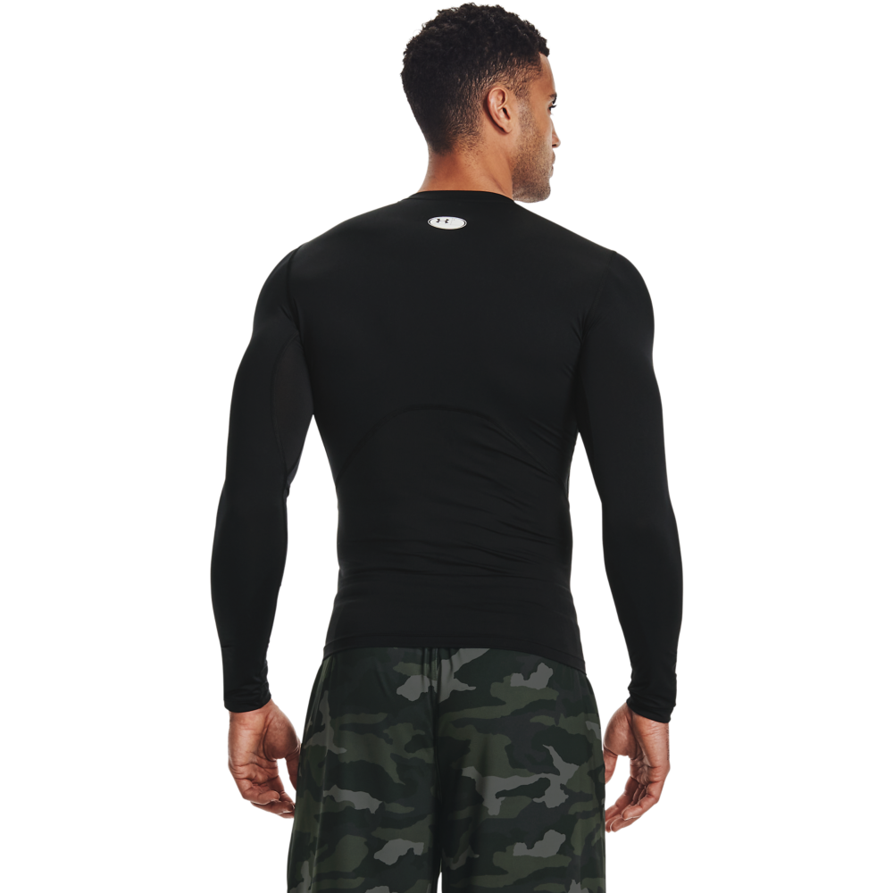 Under Armour Men's HeatGear® Armour Long Sleeve Top Black